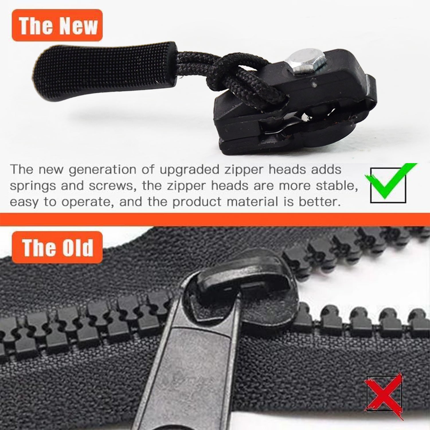 Universal Zipper Slider Universal Zipper Slider